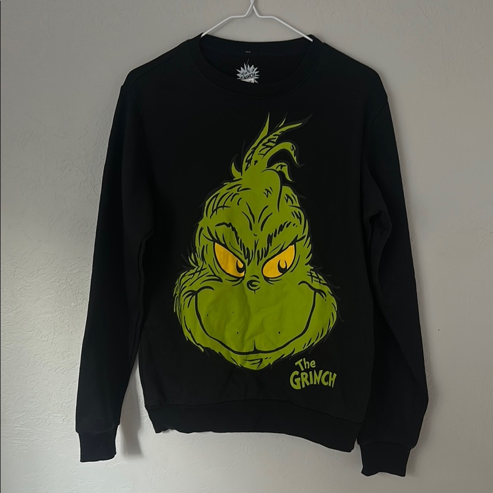 The Grinch Black Crewneck